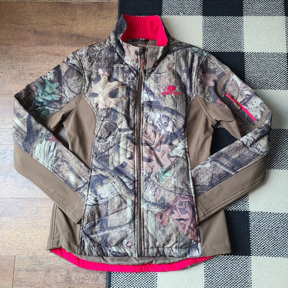 Mossy Oak Break Up Camo Coat Size Medium